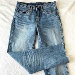 Blank NYC Madison high rise crop jeans sz 26 (A10)